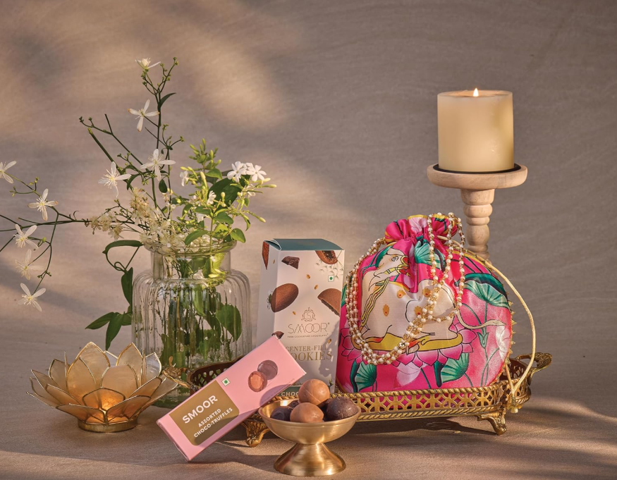 Premium Pochette Purse Gift Hamper | Luxury Chocolate Gift Hamper For Birthday,Anniversary, & Special Occasions |