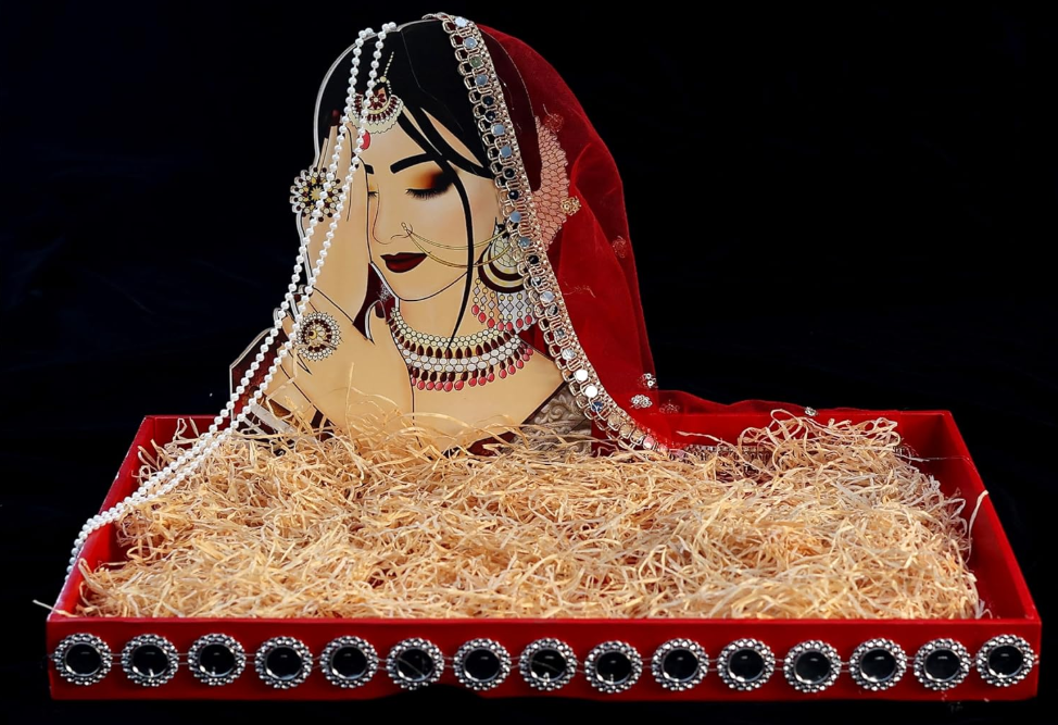 The Bride Made Multipurpose Gift Box for Bride, Wedding Trousseau Gift Packing