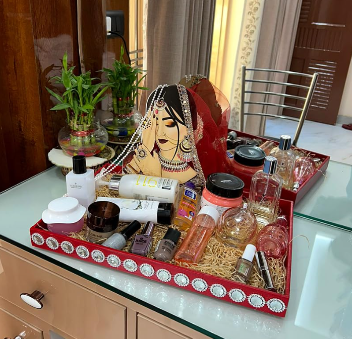 The Bride Made Multipurpose Gift Box for Bride, Wedding Trousseau Gift Packing