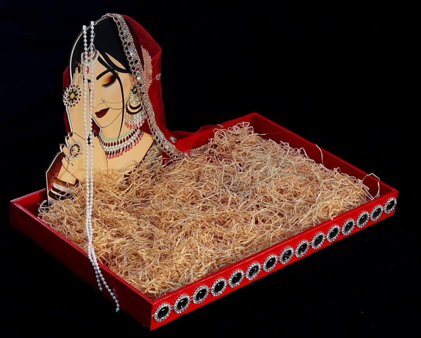 The Bride Made Multipurpose Gift Box for Bride, Wedding Trousseau Gift Packing